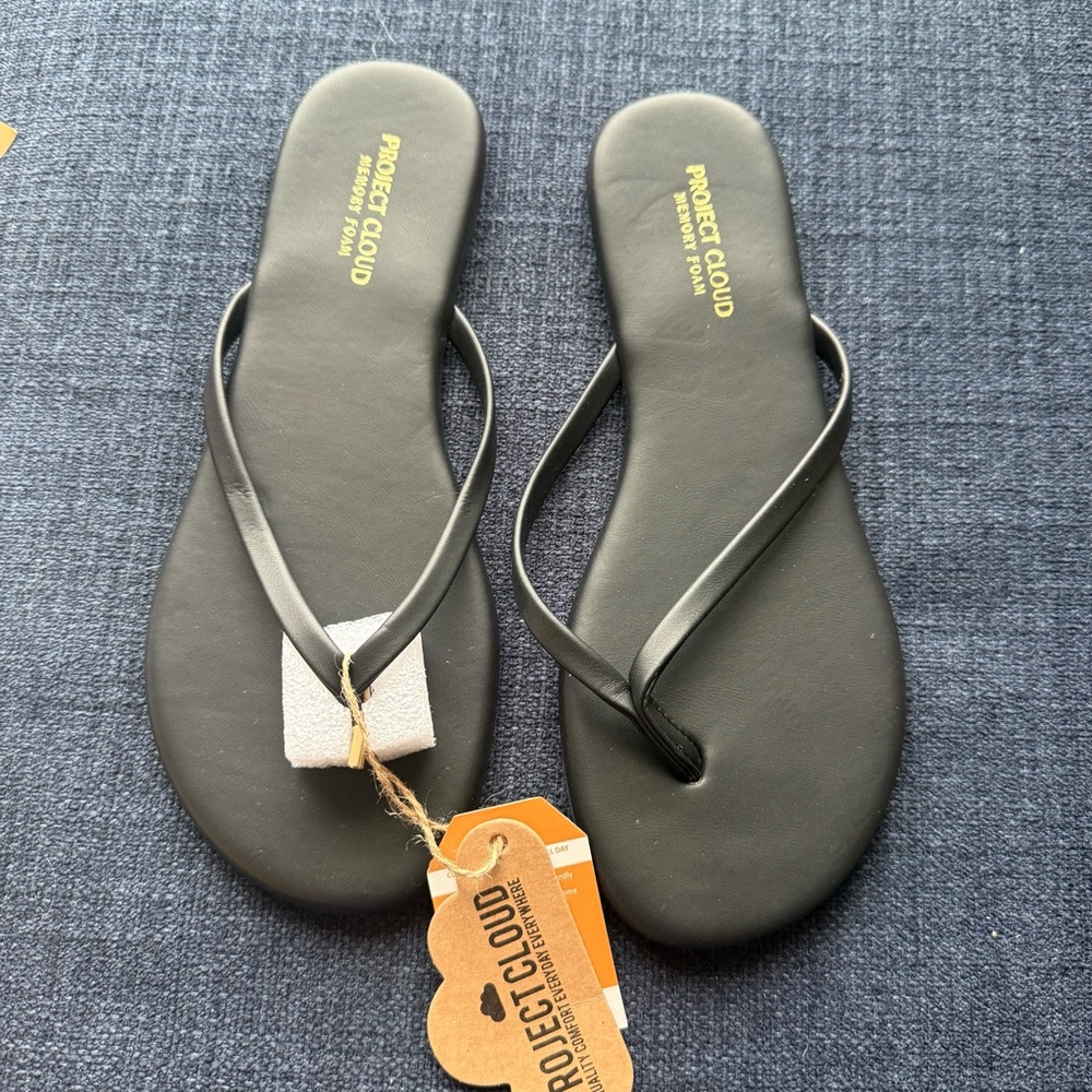 Project Cloud Black Women's Sandals